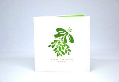 Laser-cut Card : Mistletoe SALE!
