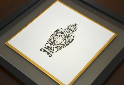 Framed Picture : Laser-cut Ginger Jar 1 SALE!