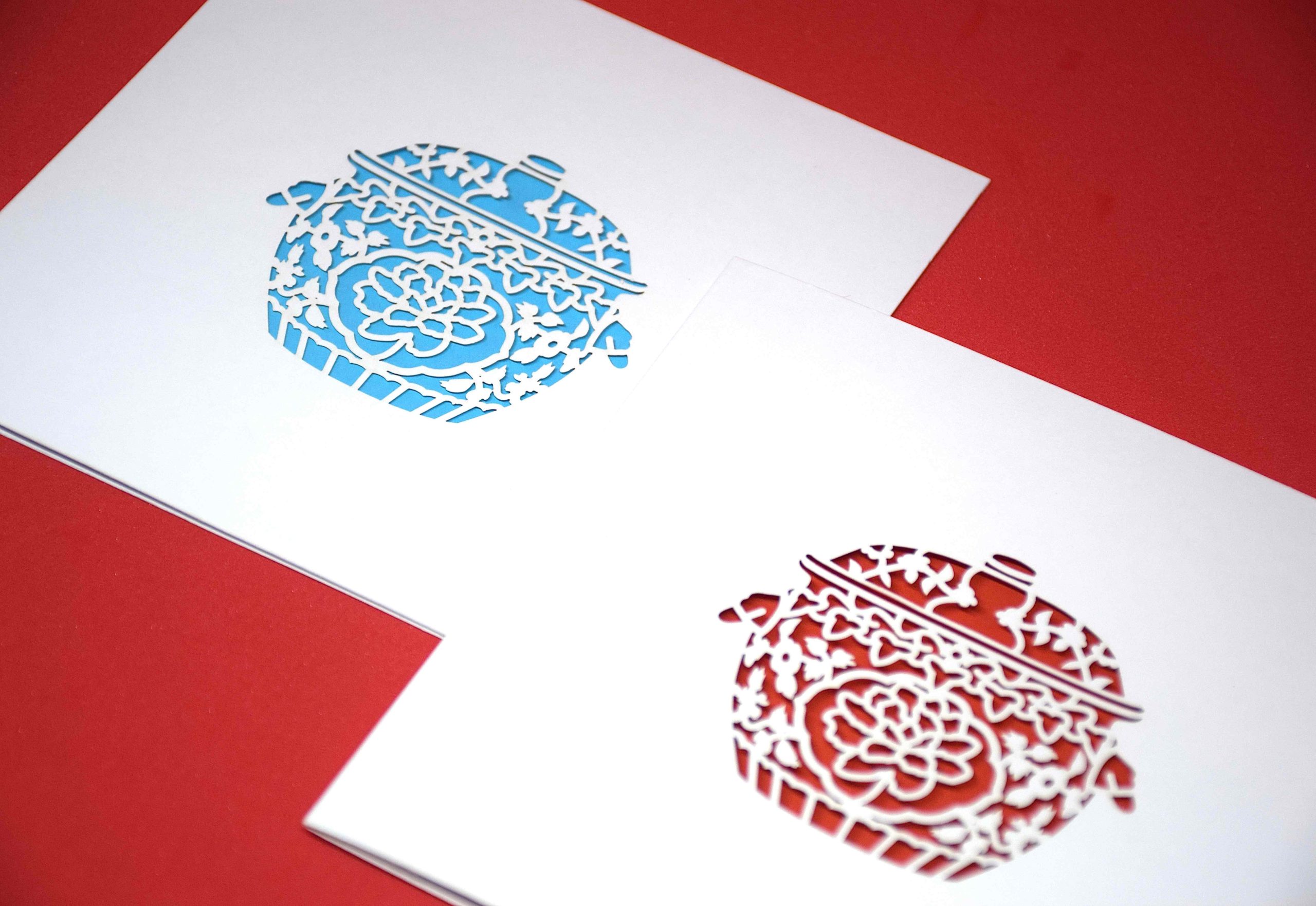 Laser-cut Card : Peranakan Kamcheng NEW! – Intouch Stationery Singapore